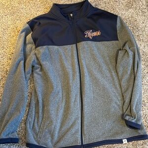 Fanatics Navy Jacket with Orange 'Tigers' Script